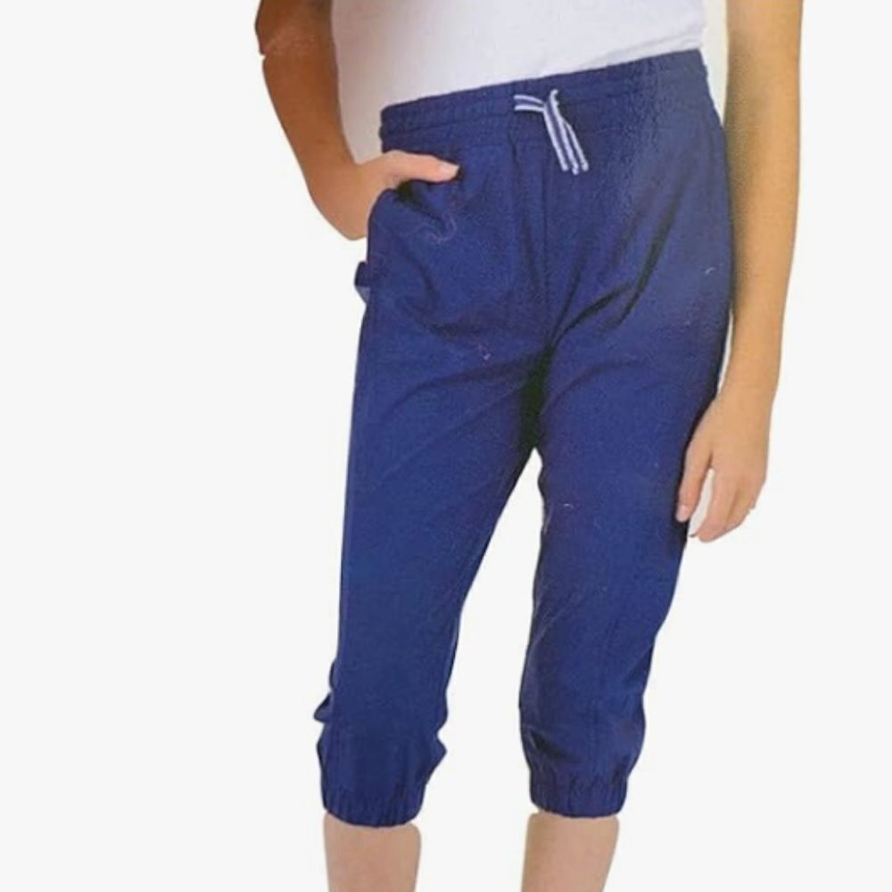 Boston Traders Youth Girls Capri Crop Travel Pants